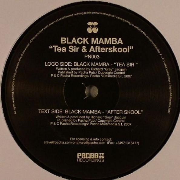 Black Mamba  - Tea Sir & Afterskool
