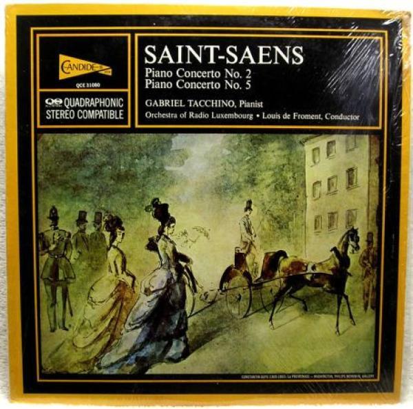 Camille Saint-Saëns, Gabriel Tacchino, Orchestra Of Radio Luxembourg, Louis De Froment - Piano Concerto No. 2 / Piano Concerto No. 5