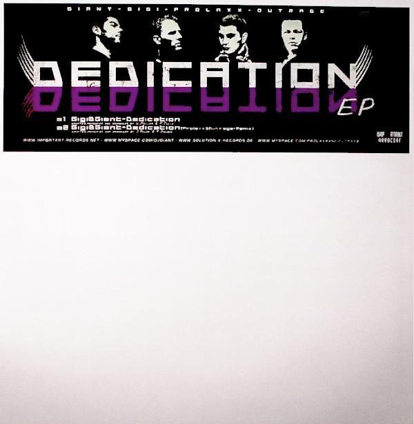 DJ Gigi, Giant  - Dedication EP
