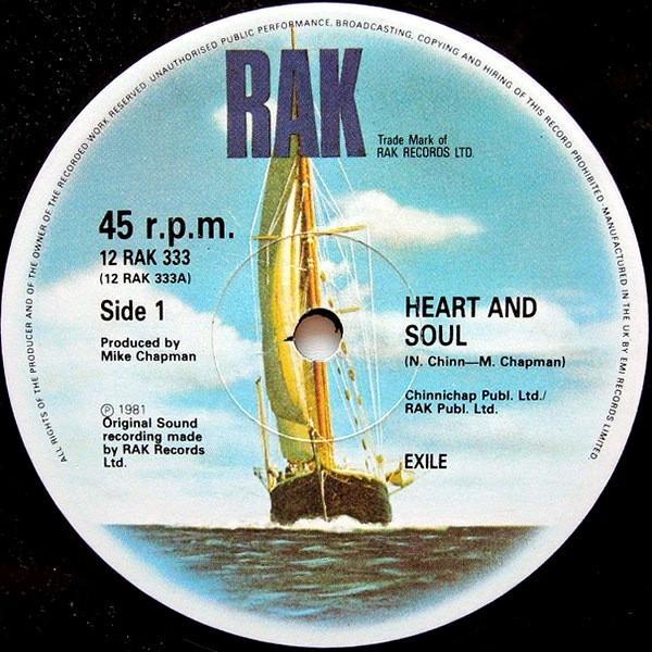 Exile  - Heart And Soul / Your Love Is Everything