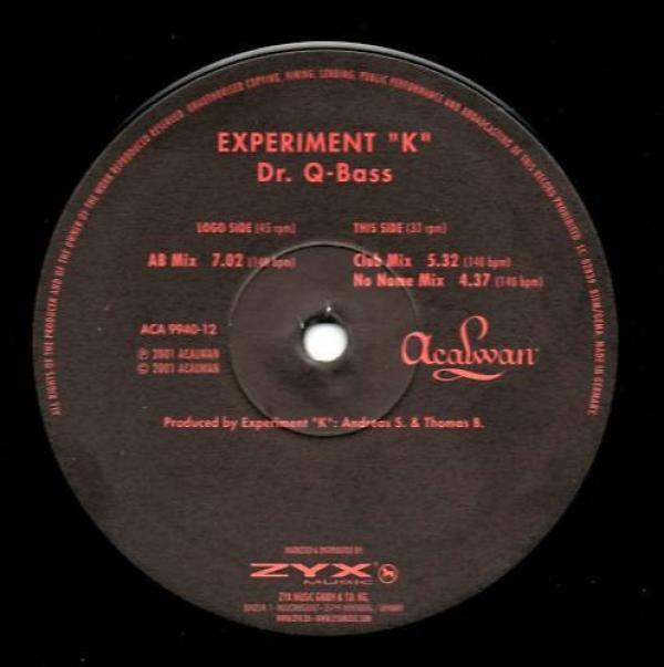 Experiment K - Dr. Q-Bass