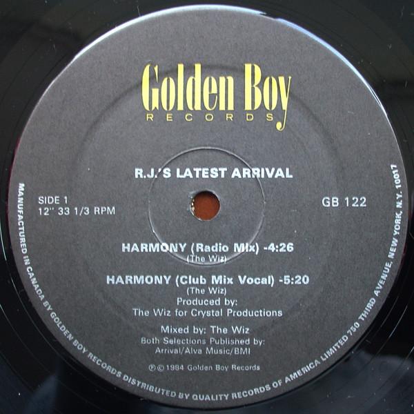 R.J.'s Latest Arrival - Harmony