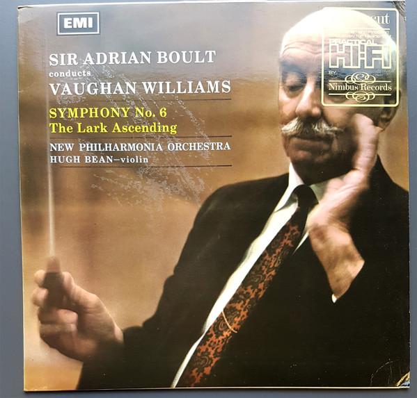 Ralph Vaughan Williams, Sir Adrian Boult, New Philharmonia Orchestra - Symphony No.6 In E Minor, The Lark Ascending