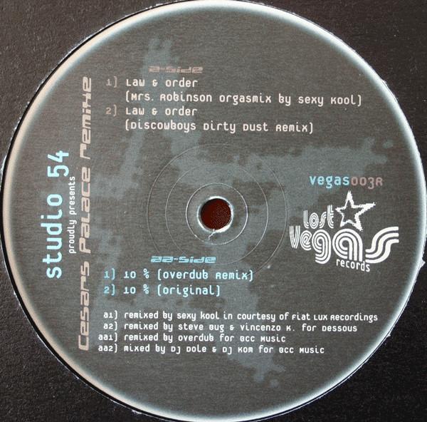 Studio 54 - Life At Cesars Palace Remixes