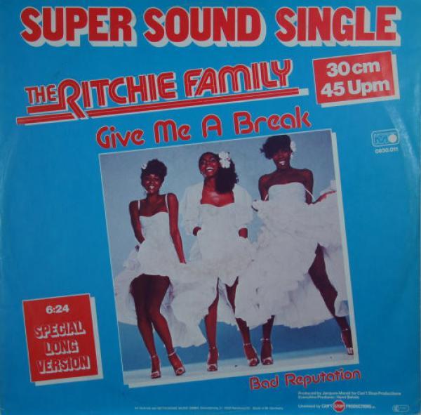 The Ritchie Family - Give Me A Break