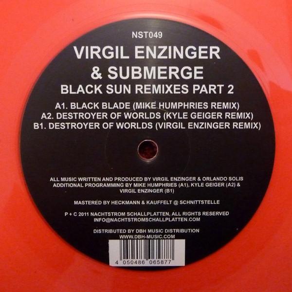 Virgil Enzinger, Submerge 101 - Black Sun Remixes Part 2